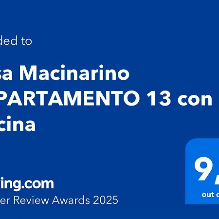 Casa Macinarino 13 Con Piscina דירה לורו צ'יופנה