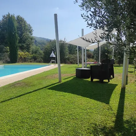 Casa Macinarino 13 Con Piscina דירה לורו צ'יופנה